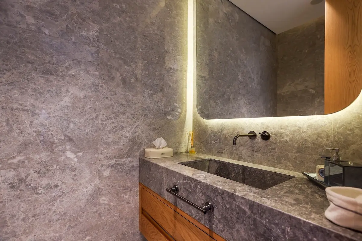 Fitted bathroom